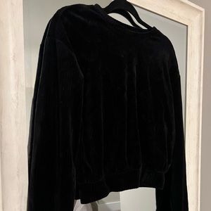 Velvet Long Sleeve Sweater